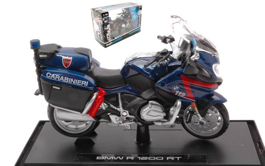 SCALE MODEL COMPATIBLE WITH BMW R 1200 RT CARABINIERI 1:18 MAISTO MI32306B