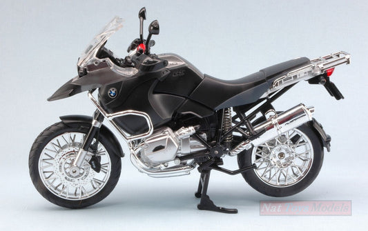 SCALE MODEL COMPATIBLE WITH BMW R1200GS GRAY 1:9 RASTAR RAT42000GY