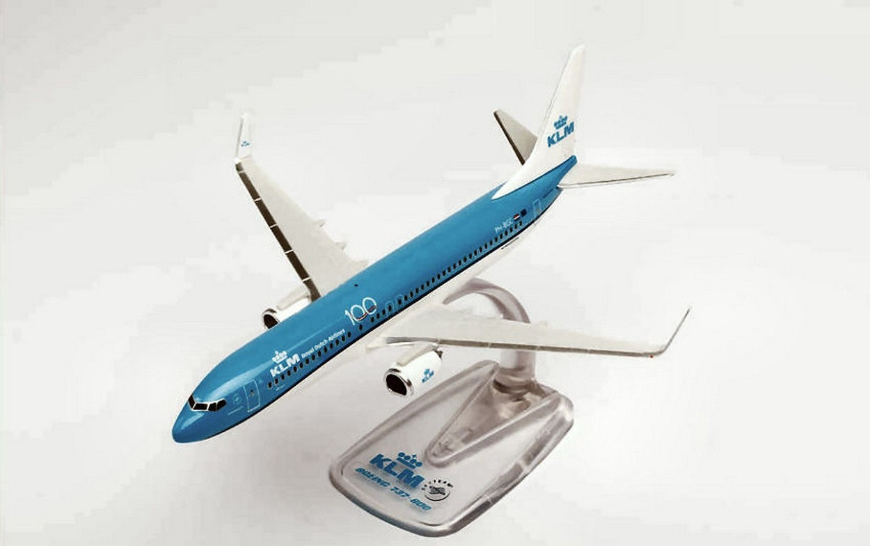 MODELLINO IN SCALA COMPATIBILE CON BOEING 737-800 KLM PIJLSTAART/PINTAIL 1:200 HERPA HP613040