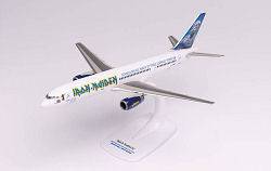 MODÈLE RÉDUIT COMPATIBLE AVEC BOEING 757-200 IRON MALDEN "ED FORCE ONE" 1:200 HERPA HP613255