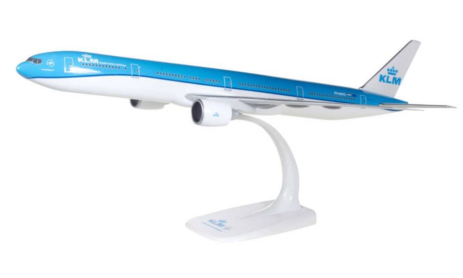 MODELLINO IN SCALA COMPATIBILE CON BOEING 777-300ER "KLM" 1:200 HERPA HP610872