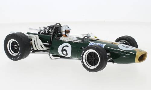 MODELE REDUIT COMPATIBLE AVEC BRABHAM BT20 N.6 GP GRANDE-BRETAGNE 1966 D.HULME 1:18 MODELCARGROUP MCG18609