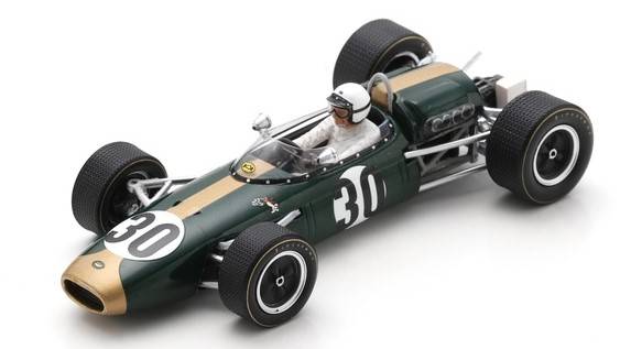 SCALE MODEL COMPATIBLE WITH BRABHAM BT22 JO BONNIER 1966 N.30 FRENCH GP 1:43 SPARK MODEL S7092