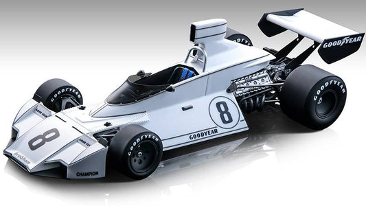 MODELLINO IN SCALA COMPATIBILE CON BRABHAM BT44 SWEDEN GP 1974 R.VON OPEL 1:18 TECNOMODEL TMD18274B