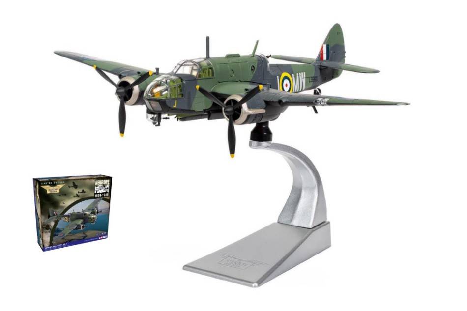 SCALE MODEL COMPATIBLE WITH BRISTOL BEAUFORT Mk1 L9866 RAF 1:72 CORGI AA28902