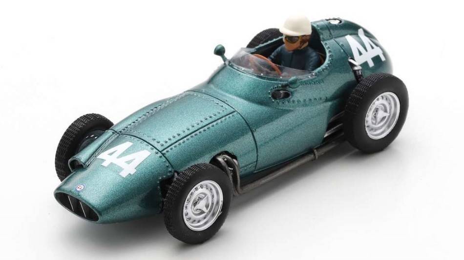 SCALE MODEL COMPATIBLE WITH BRM P25 RON FLOCKHART 1959 N.44 6th FRENCH GP 1:43 SPARK MODEL S5725