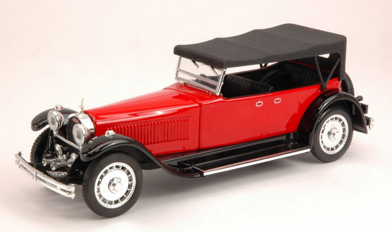 MODELLINO IN SCALA COMPATIBILE CON BUGATTI 41 ROYALE TORPEDO 1927 CLOSED 1:43 RIO RI4432