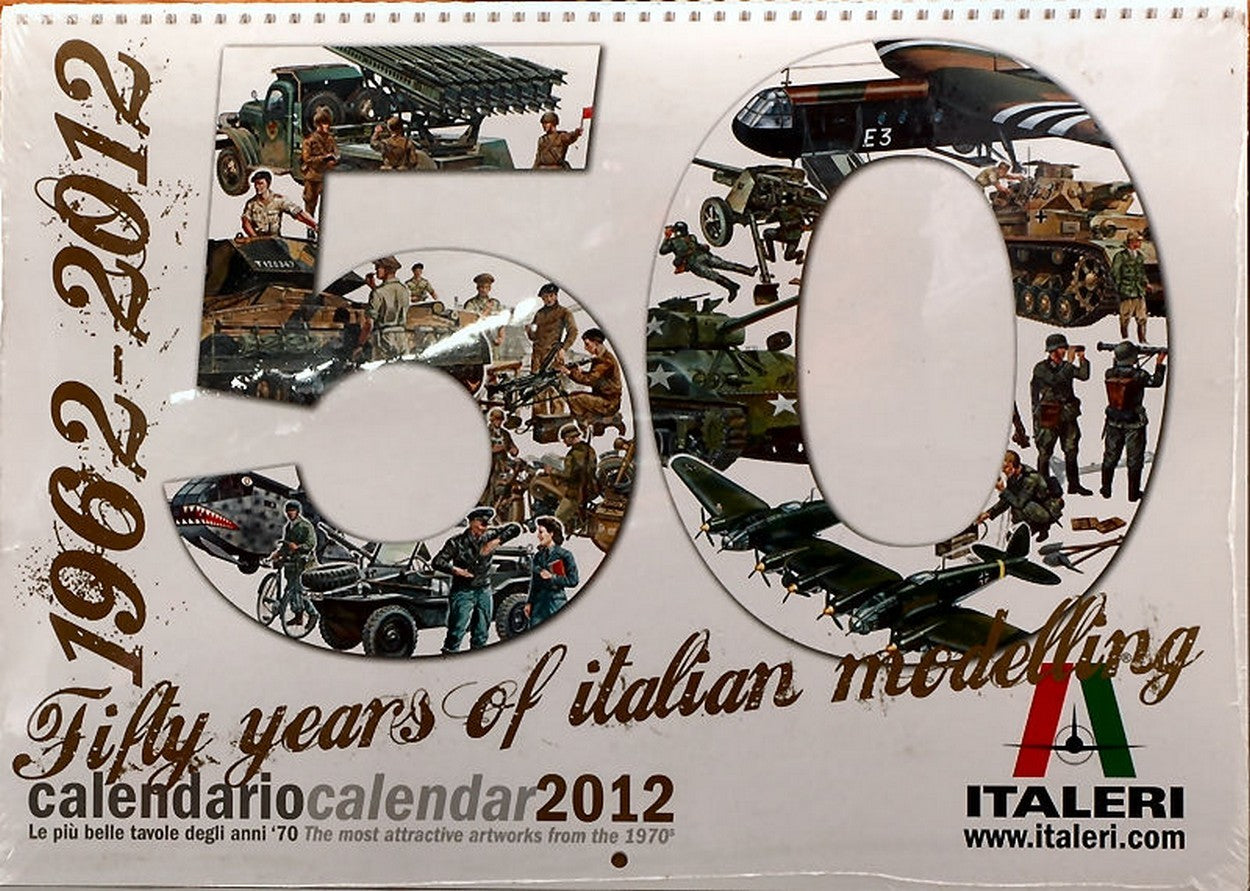 SCALE MODEL COMPATIBLE WITH THE 2012 ITALERI ANNIVERSARY CALENDAR ITALERI IT9227