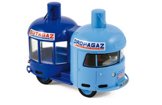 SCALE MODEL COMPATIBLE WITH LE RENAULT 1400 KG 1964 BONBONNE DE GAZ TRUCK 1:43 NOREV NVPM0095