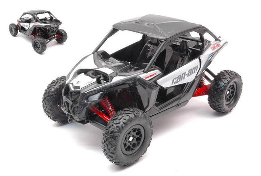 SCALE MODEL COMPATIBLE WITH CAN-AM MAVERICK X3 TURBO SILVER 1:20 NEW RAY NY58193S