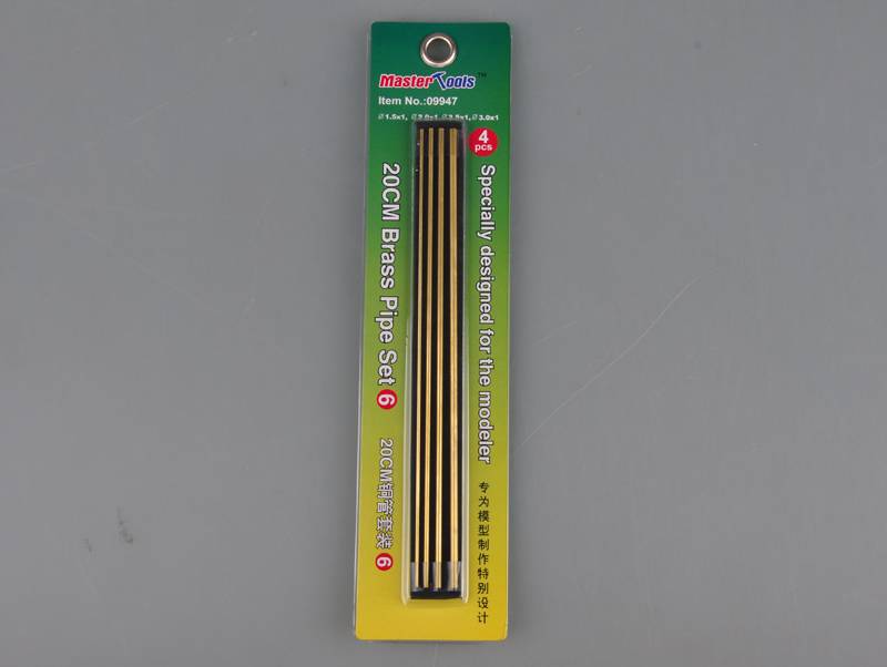 COLORI MODELLISMO CANNE IN OTTONE 20 cm Pz.4 mm 1,5-2,0-2,5-3,0 1 Pz.x TIPO TRUMPETER TP9947