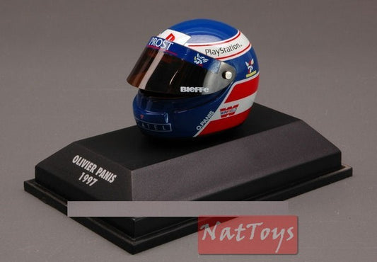 SCALE MODEL COMPATIBLE WITH O.PANIS 1997 HELMET 1:8 MINICHAMPS PM381970014