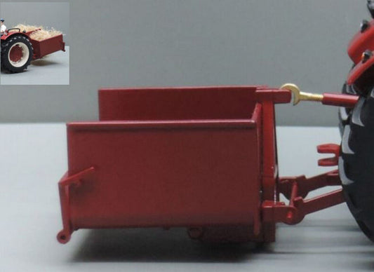 SCALE MODEL COMPATIBLE WITH RED BOX WITH THREE-POINT HYDRAULIC CONNECTION 1:32 REPLICAGRI REPLI140R