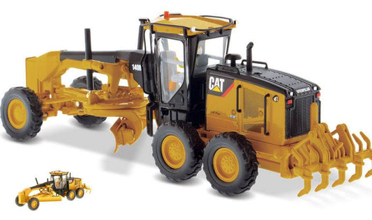 MODELLINO IN SCALA COMPATIBILE CON CAT 140M MOTOR GRADER 1:50 DIECAST MASTER DM85236