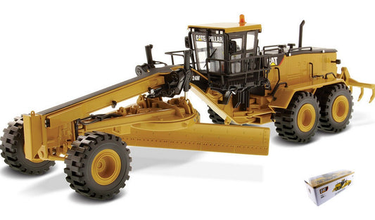 SCALE MODEL COMPATIBLE WITH CAT 24M MOTOR GRADER 1:50 DIECAST MASTER DM85264