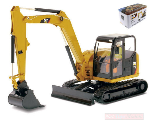 MODELLINO IN SCALA COMPATIBILE CON CAT 308E2 CR SB MINI HYDRAULIC EXCAVATOR 1:32 DIECAST MASTER DM85239