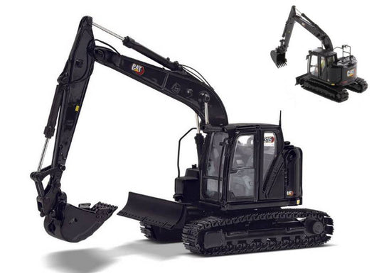 SCALE MODEL COMPATIBLE WITH CAT 315 HYDRAULIC EXCAVATOR 1:50 DIECAST MASTER DM85957BK