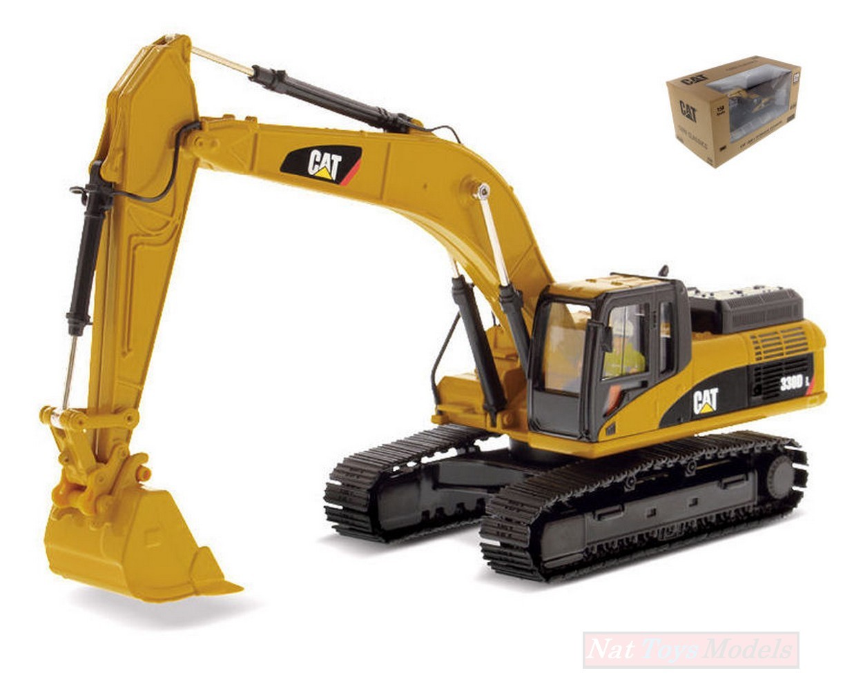 MODELLINO IN SCALA COMPATIBILE CON CAT 330D L HYDRAULIC EXCAVATOR 1:50 DIECAST MASTER DM85199