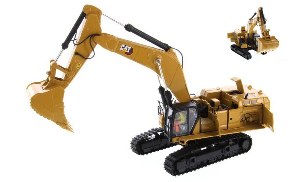 MODELLINO IN SCALA COMPATIBILE CON CAT 395 HYDRAULIC EXCAVATOR 1:50 DIECAST MASTER DM85959