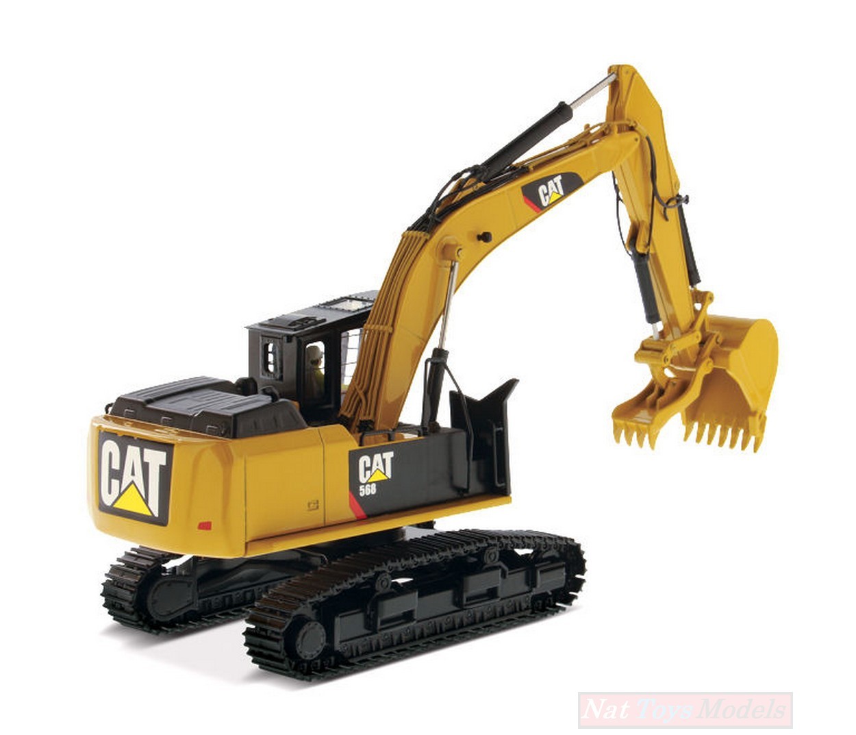 MODELLINO IN SCALA COMPATIBILE CON CAT 568 GF ROAD BUILDER 1:50 DIECAST MASTER DM85923