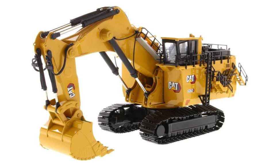 MODELLINO IN SCALA COMPATIBILE CON CAT 6060 MINING EXCAVATOR 1:87 DIECAST MASTER DM85651