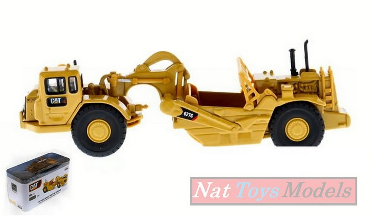 MODELLINO IN SCALA COMPATIBILE CON CAT 627G WHEEL TRACTOR SCRAPER 1:87 DIECAST MASTER DM85134