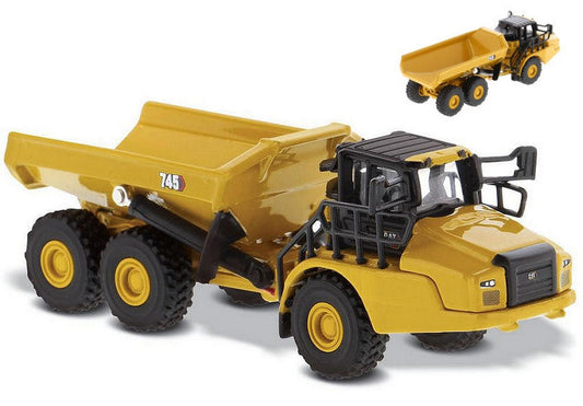 MODELLINO IN SCALA COMPATIBILE CON CAT 745 ARTICULATED TRUCK 1:125 DIECAST MASTER DM85548