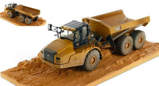 MODELLINO IN SCALA COMPATIBILE CON CAT 745 ARTICULATED TRUCK 1:50 DIECAST MASTER DM85704