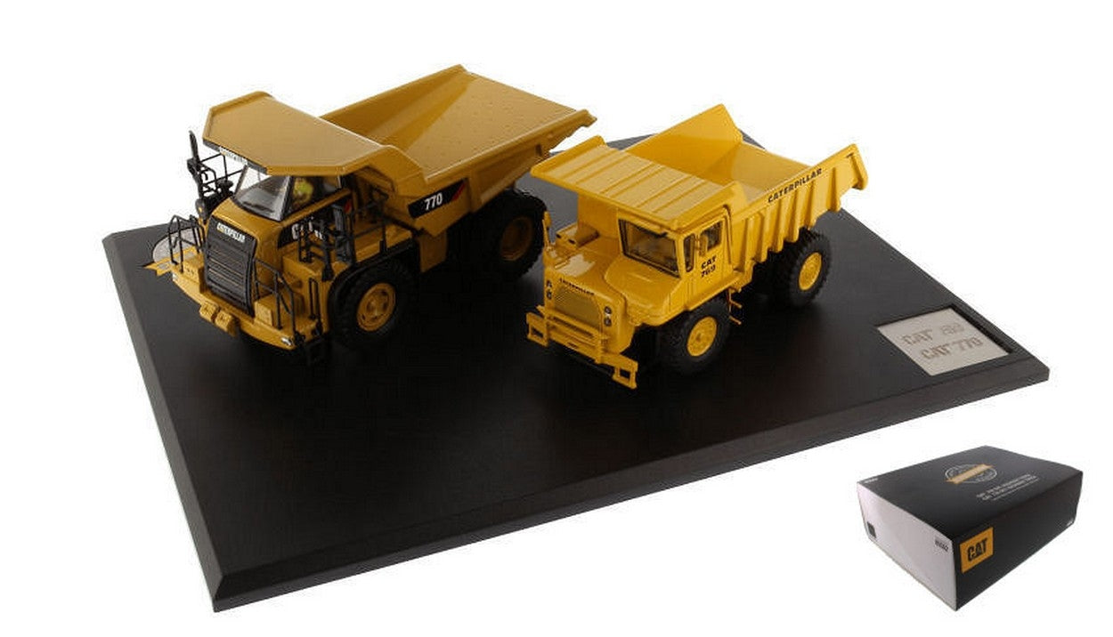 MODELLINO IN SCALA COMPATIBILE CON CAT 769 & 770 OFF HIGHWAY TRUCK 1:50 DIECAST MASTER DM85562