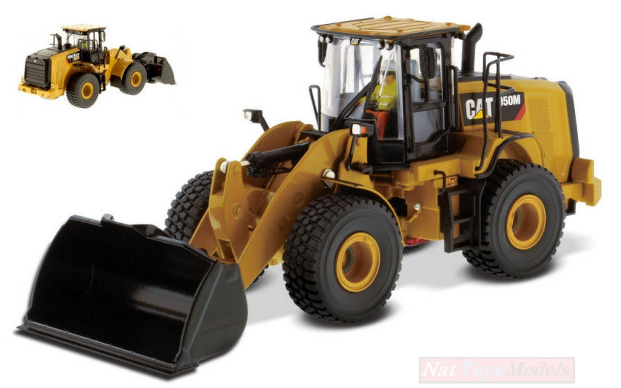 MODELLINO IN SCALA COMPATIBILE CON CAT 950M WHEEL LOADER 1:50 DIECAST MASTER DM85914