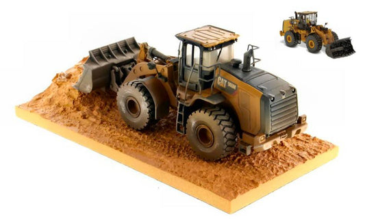 SCALE MODEL COMPATIBLE WITH CAT 966M WHEEL LOADER 1:50 DIECAST MASTER DM85703