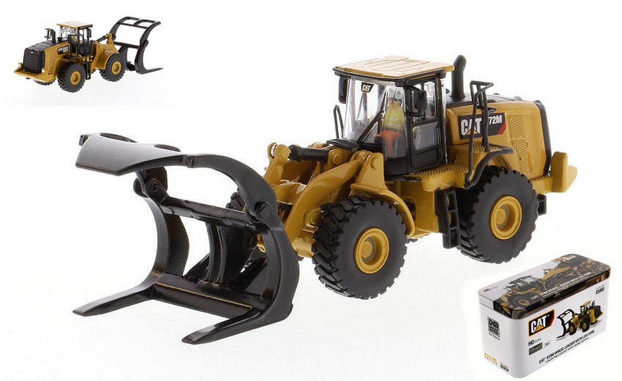 MODELLINO IN SCALA COMPATIBILE CON CAT 972M WHEEL LOADER 1:87 DIECAST MASTER DM85950