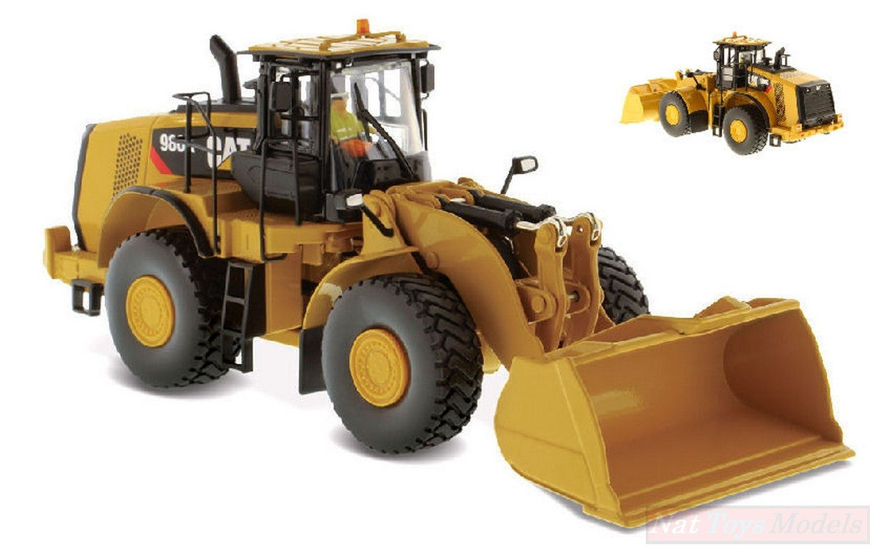 MODELLINO IN SCALA COMPATIBILE CON CAT 980K WHEEL LOADER MATERIAL HANDLING CONFIGURATION 1:50 DIECAST MASTER DM85289C