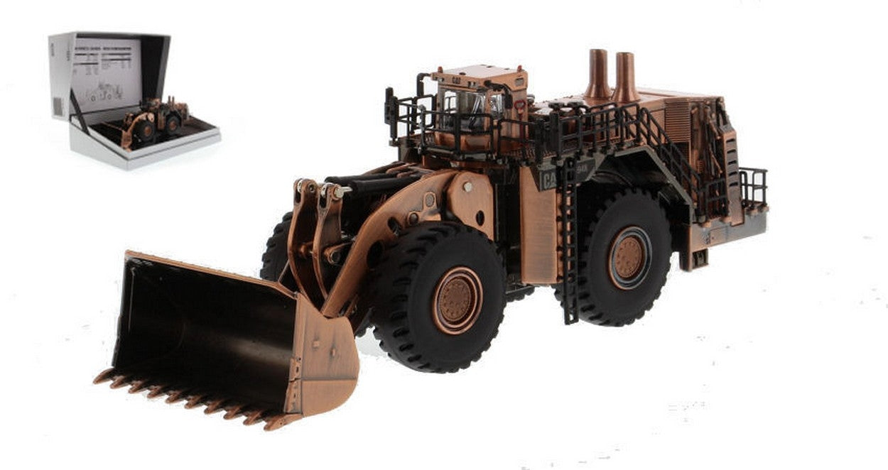 MODELLINO IN SCALA COMPATIBILE CON CAT 994K WHEEL LOADER COPPER FINISH 1:125 DIECAST MASTER DM85672