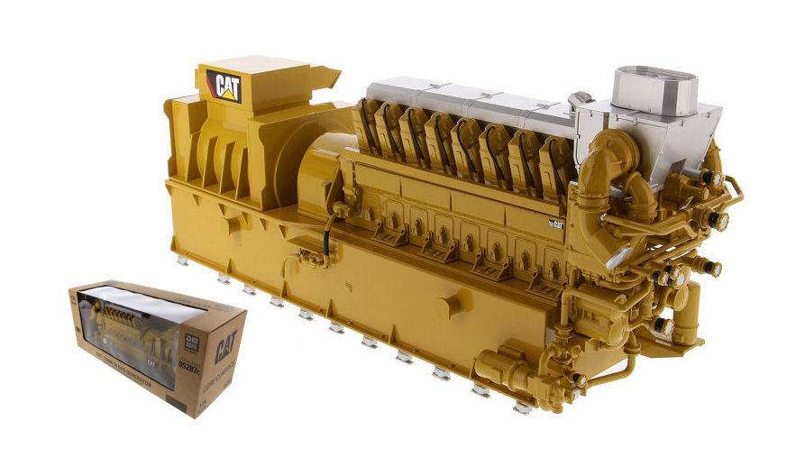 SCALE MODEL COMPATIBLE WITH CAT CG260-16 GAS GENERATOR 1:25 DIECAST MASTER DM85287