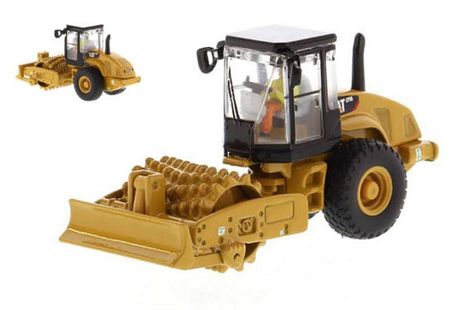 MODELLINO IN SCALA COMPATIBILE CON CAT CP-563E PADFOOT DRUM SOIL COMPACTOR 1:87 DIECAST MASTER DM85247