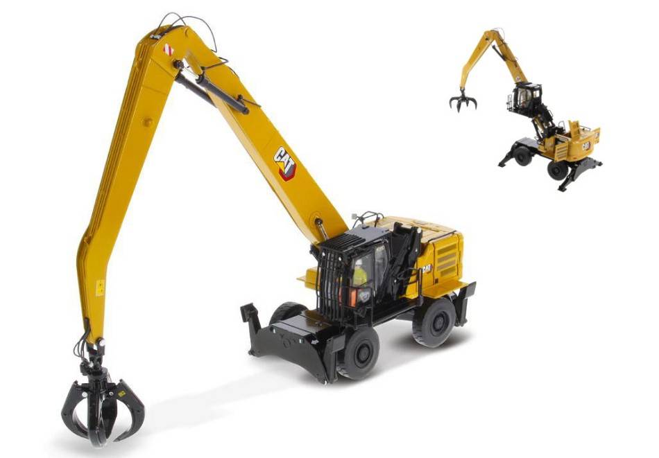 MODELLINO IN SCALA COMPATIBILE CON CAT MH3040 MATERIAL HANDLER 1:50 DIECAST MASTER DM85958