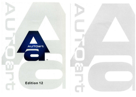 MODEL BOOK AUTO ART CATALOG EDITION 12 PAGE 158 AUTOART AACAT2016