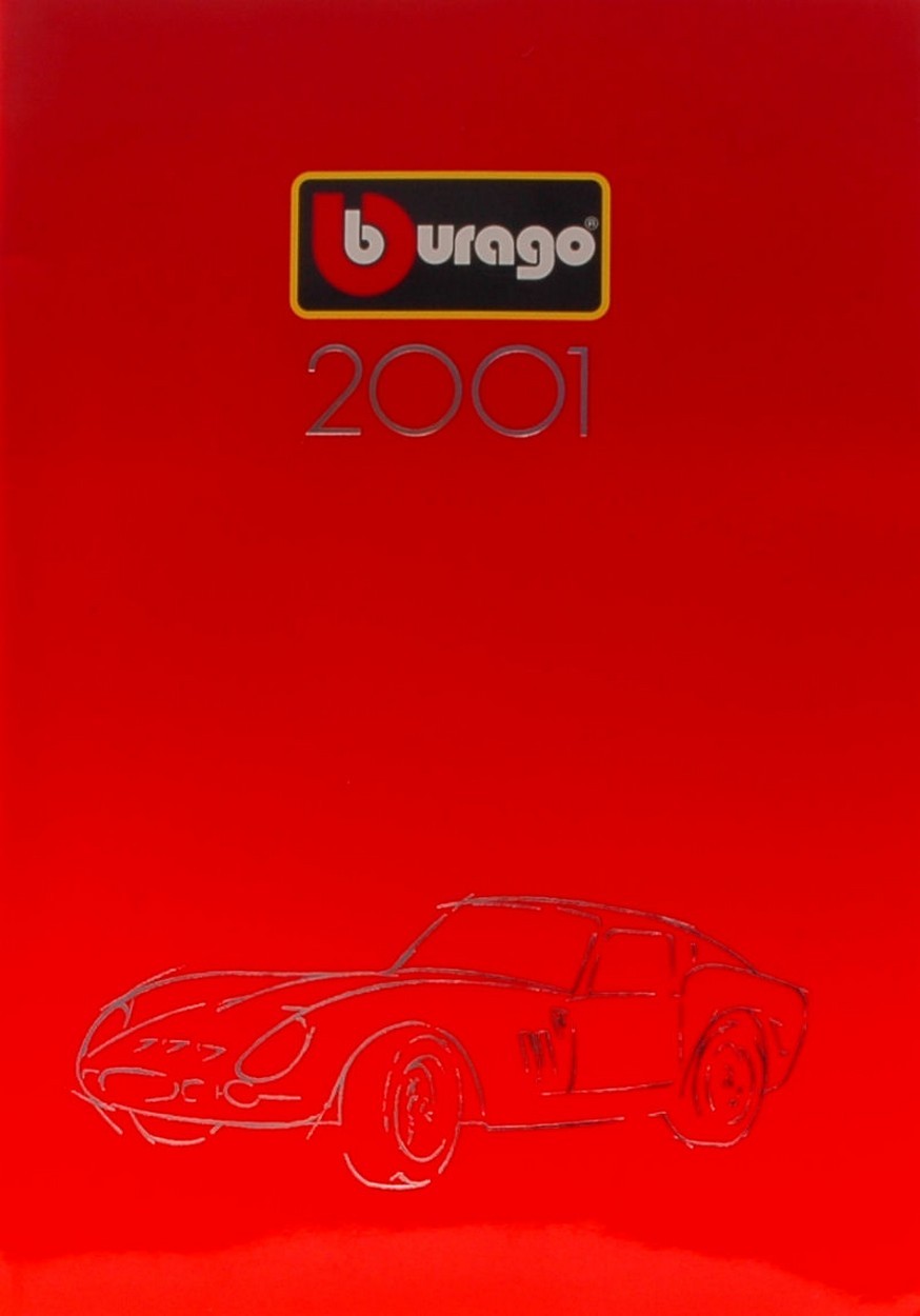 LIBRO MODELLINI CATALOGO BURAGO 2001 BURAGO BUCAT2001