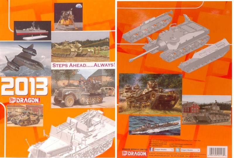 LIVRE DE MODÈLES CATALOGUE DRAGON 2013 DRAGON DCAT2013 DIE CAST