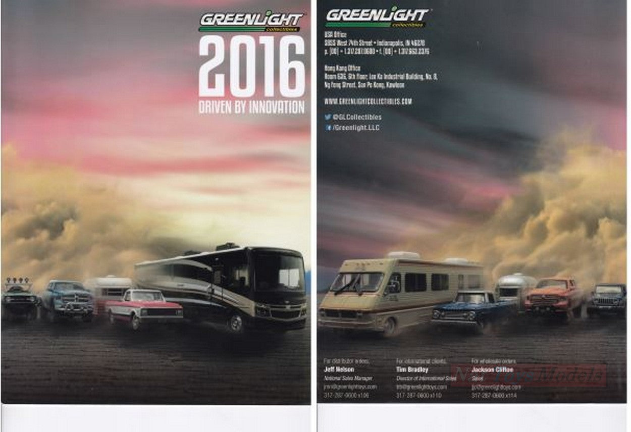 LIBRO MODELLINI CATALOGO GRRENLIGHT 2016 PAG.34 GREENLIGHT GREENCAT2016