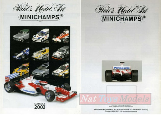 MODEL BOOK MINICHAMPS CATALOG 2002 EDITION 2 PAGE 31 MINICHAMPS PMCAT2002-2