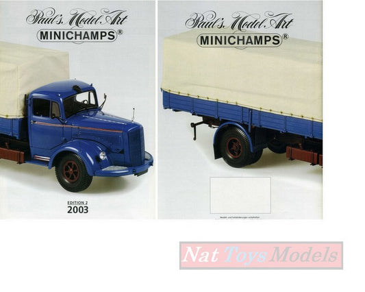 MODEL BOOK MINICHAMPS CATALOG 2003 EDITION 2 PAGE 31 MINICHAMPS PMCAT2003-2