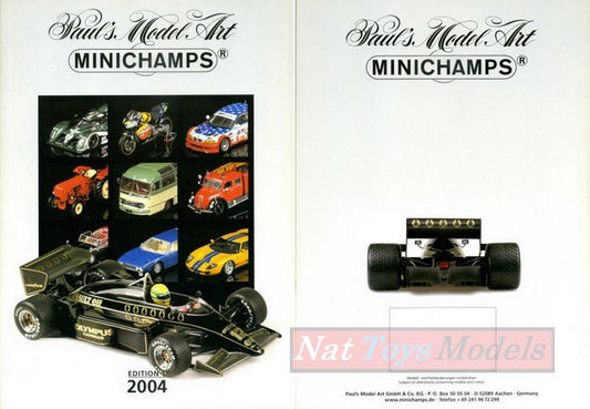 LIBRO MODELLINI CATALOGO MINICHAMPS 2004 EDITION 1 PAG.193 MINICHAMPS PMCAT2004