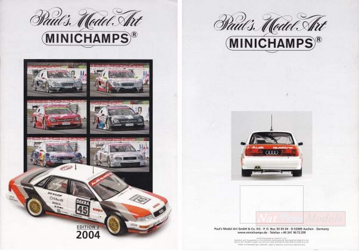 MODEL BOOK MINICHAMPS CATALOG 2004 EDITION 2 PAGE 27 MINICHAMPS PMCAT2004-2