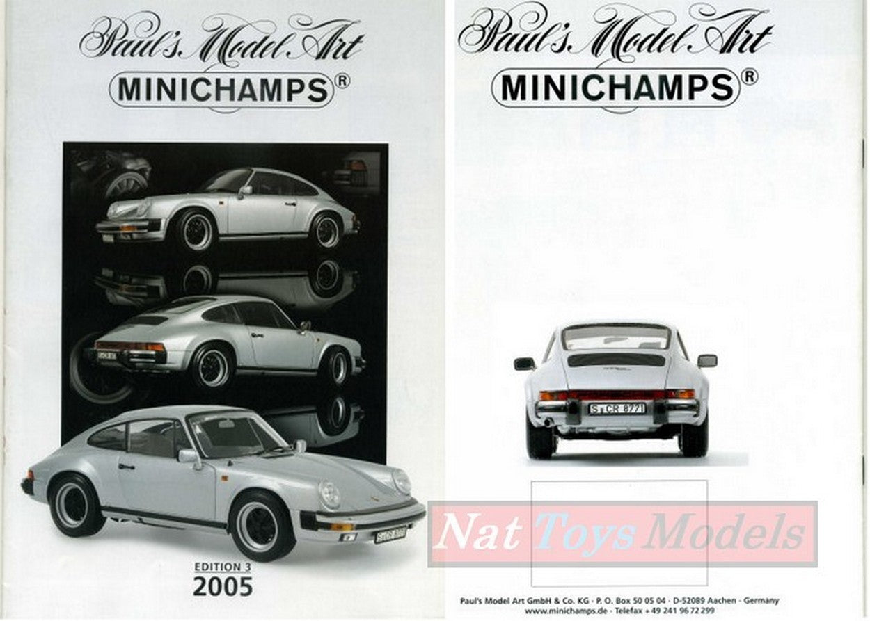 LIBRO MODELLINI CATALOGO MINICHAMPS 2005 EDITION 3 PAG.23 MINICHAMPS PMCAT2005-3