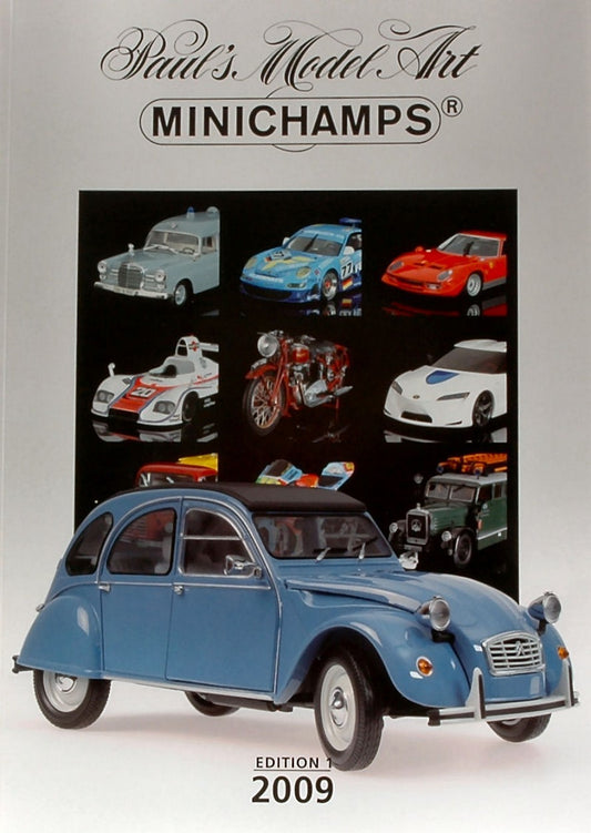 MINICHAMPS MODEL BUILDING CATALOG 2009 MINICHAMPS PMCAT2009