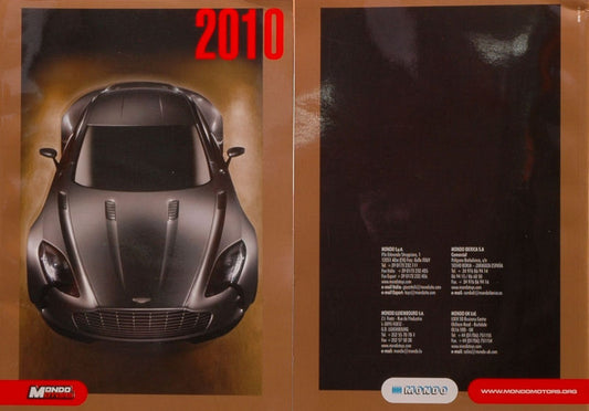 MONDO MODEL MAKING CATALOG 2010 PAGE 145 MONDO MOTORS MMCAT2010