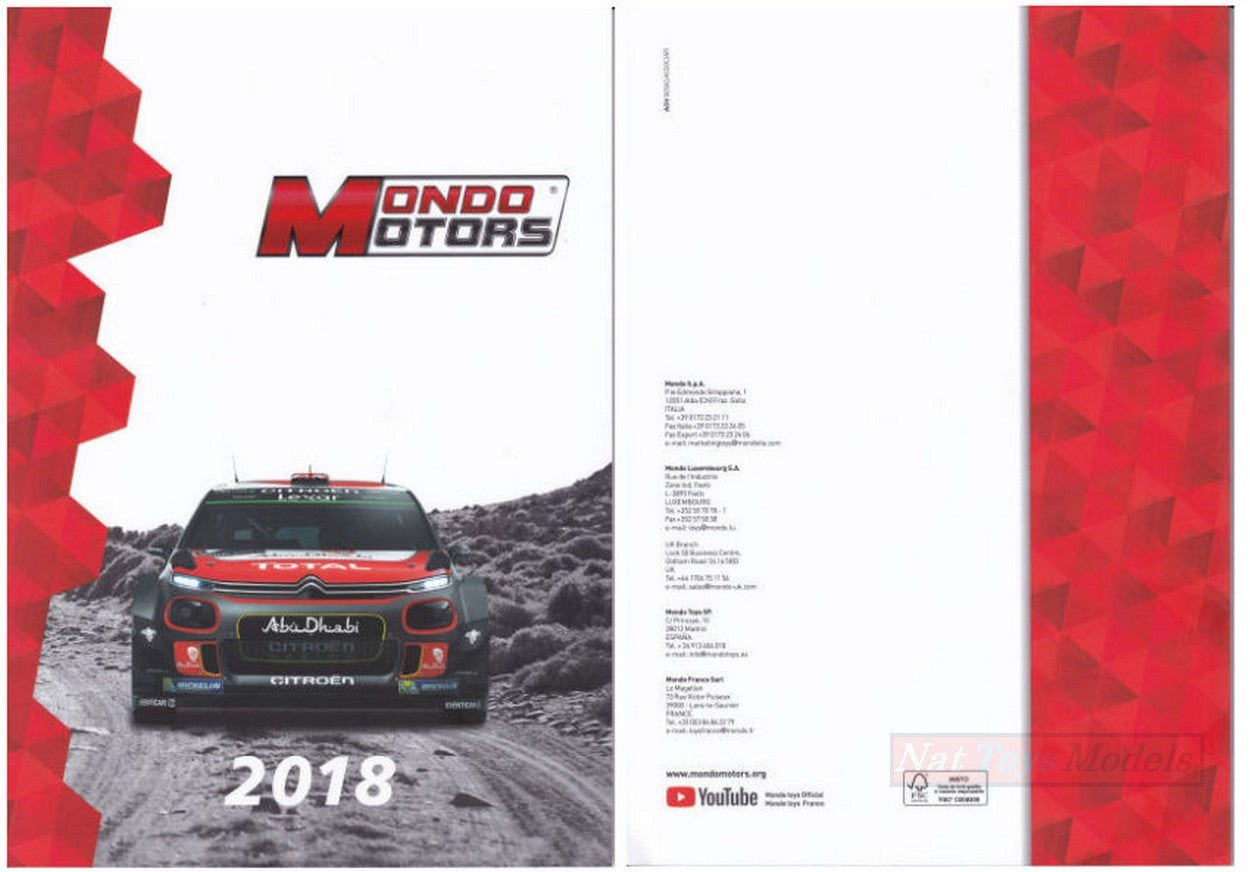 MODEL BOOK MONDO MOTORS CATALOG 2018 PAGE 113 MONDO MOTORS MMCAT2018