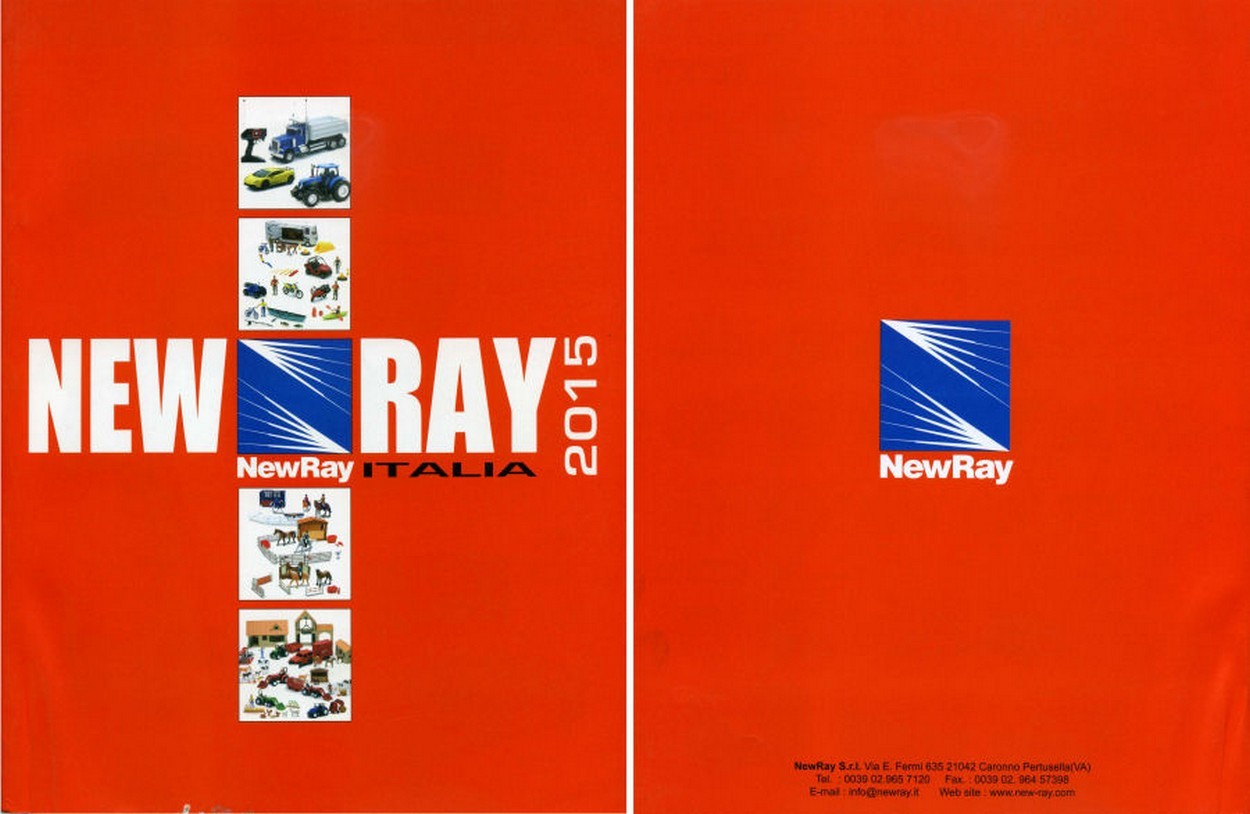 MODEL BOOK NEW RAY CATALOG 2015 ITALY PAGE 138 NEW RAY NYCAT2015